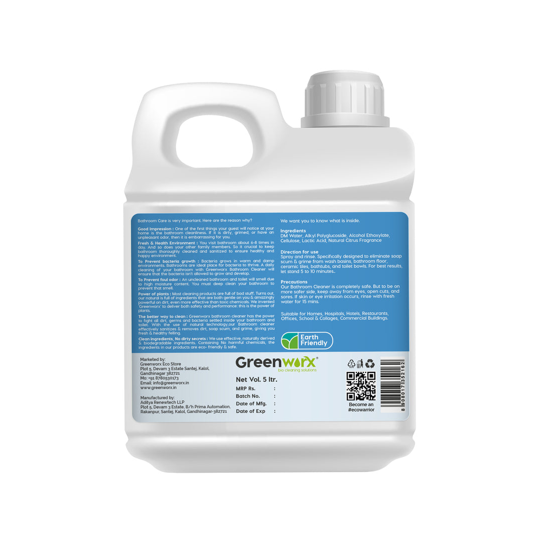 Greenworx Bathroom Cleaner-5 Ltr