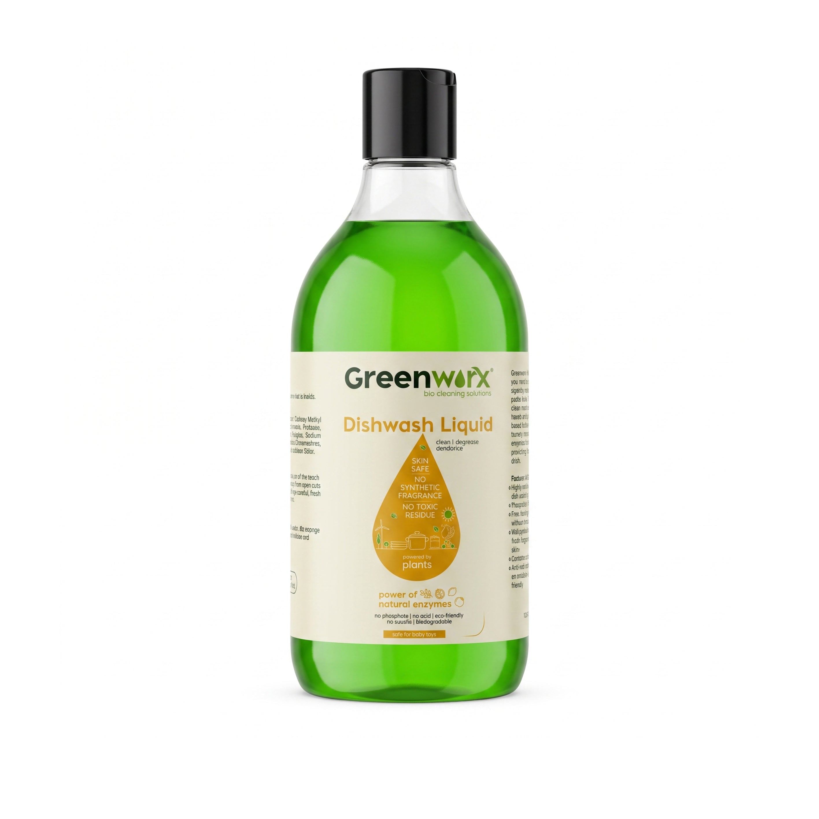 Greenworx Natural Dishwash (500 ML)