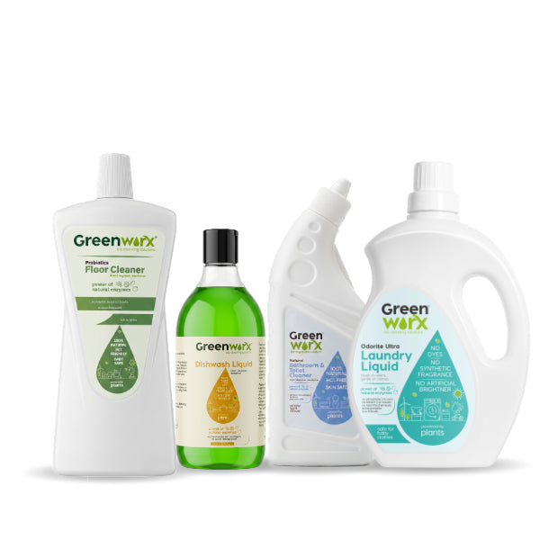 Safe, Natural, Eco-friendly Home Cleaners: Starter Kit