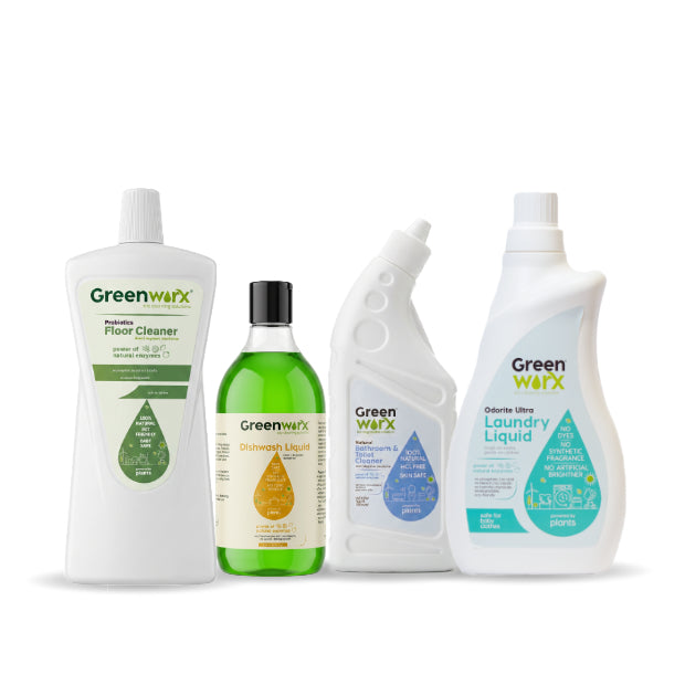 Safe, Natural, Eco-friendly Home Cleaners: Starter Kit