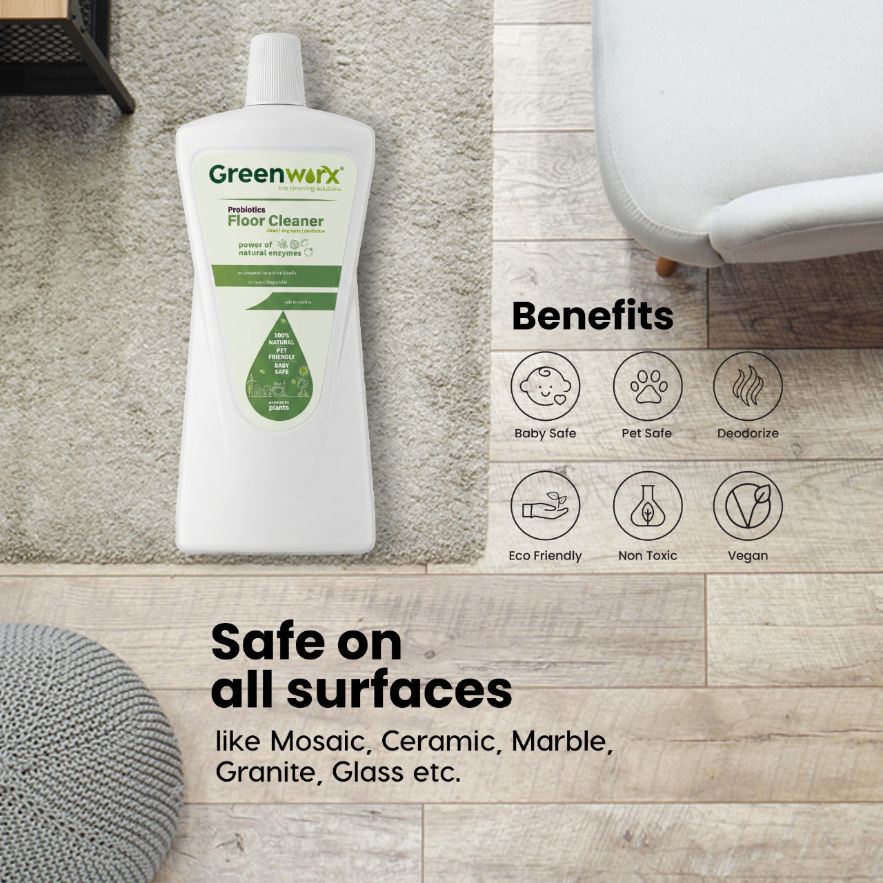 Greenworx Probiotics Floor Cleaner (1 L)