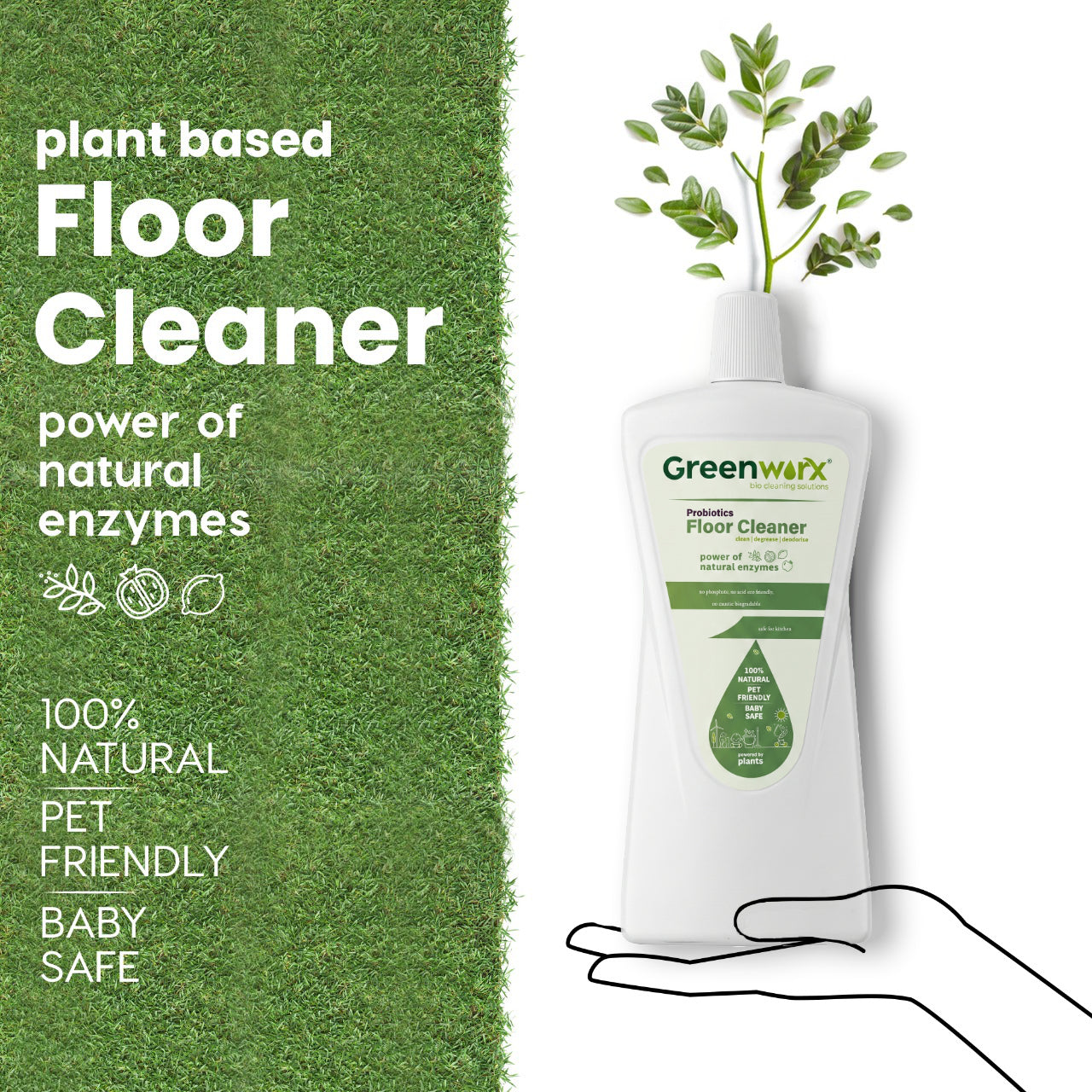 Greenworx Probiotics Floor Cleaner (1 L)