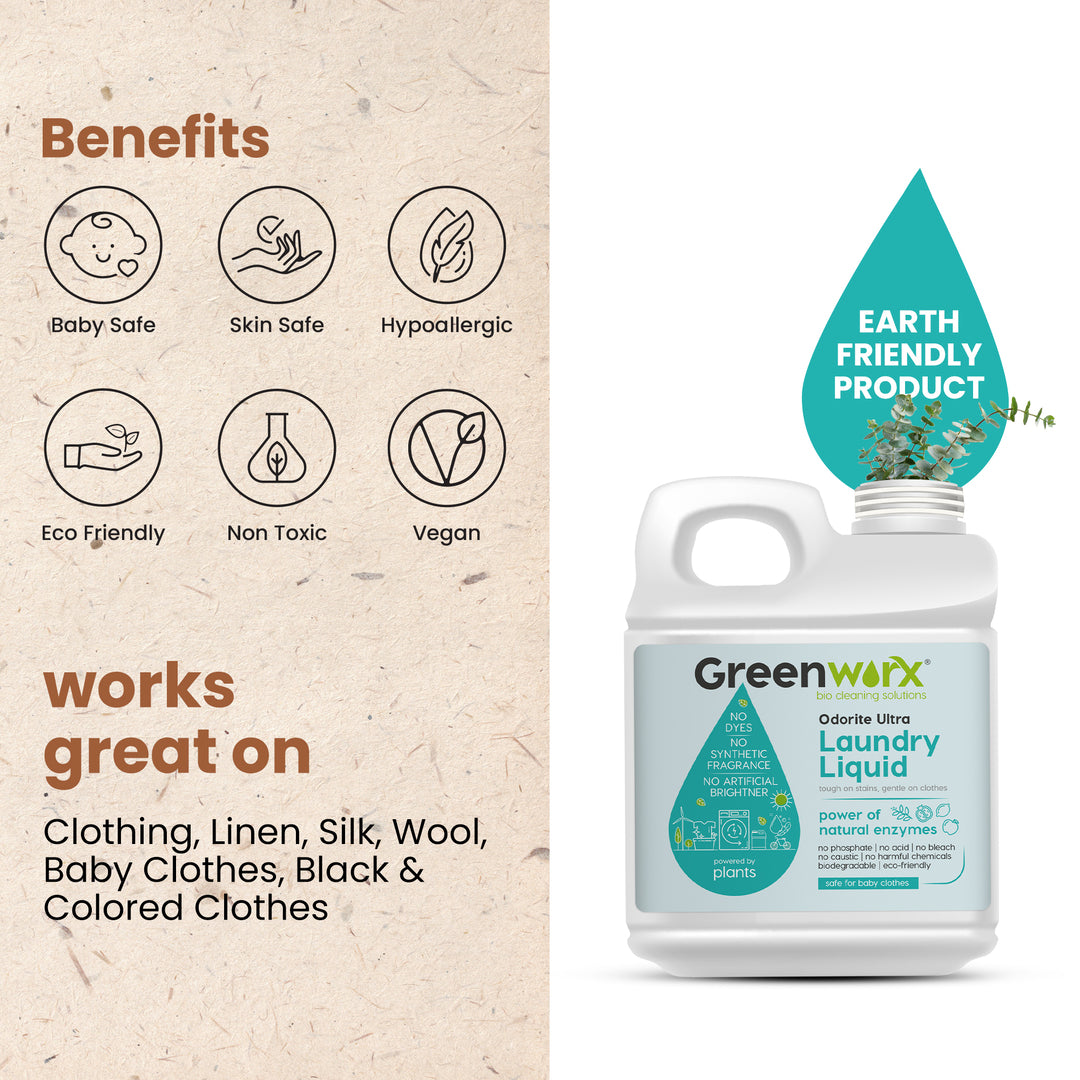 Greenworx Natural Laundry Liquid (5 L)