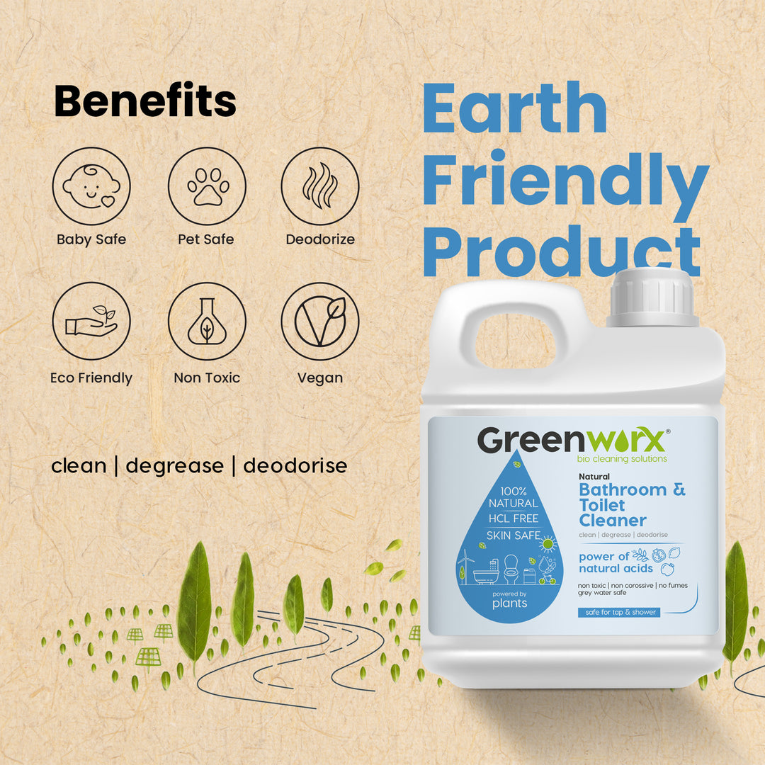 Greenworx Bathroom Cleaner-5 Ltr