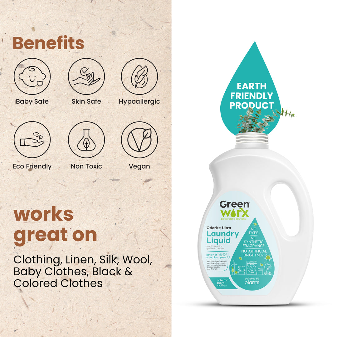 Greenworx Natural Ultra Laundry Liquid (1 L Pack)